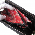 グッチ GUCCI 長財布 ラウンドファスナー キルティングレザー ダブルG ブラック 536450 0YKBT 1060