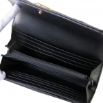 グッチ長財布 GGマーモント コンチネンタルウォレット ダブルG パスケース付き ブラック 546577 DTD1T 1000