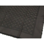 ルイ・ヴィトン  LOUISVUITTON ストール ショール・モノグラム M71361 ショコラ シルク・ウール