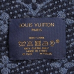 ルイヴィトンマフラー  エシャルプモノグラム クラシック ブルーマリーヌ M78525 LOUIS VUITTON