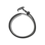 グッチベルト インターロッキング ダブルGバックル マットブラック  368186 BGH0V 1000 GUCCI メンズ