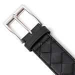 ボッテガヴェネタ BOTTEGA VENETA ベルト ブラック メンズ アクセサリー 革 レザー 580673 vo0bg 8803 CINTURA NAPPA