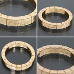 カルティエリング Cartier ラニエール リング  K18PG  B6089661