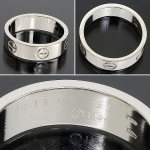 カルティエ Cartier ラブリング K18WG メンズ B608976