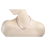 カルティエダイヤネックレス 750WG アグラフ N7023500 ダイヤチョーカー ホワイトゴールドネックレス Cartier