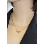 カルティエ Cartier ジュエリー レディース LOVE ベビーラブネックレス K18YG 750 ピンクゴールド B7212400