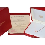 カルティエ Cartier ジュエリー レディース LOVE ベビーラブネックレス K18YG 750 ピンクゴールド B7212400