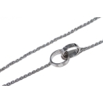 カルティエネックレス K18WG ベビーラブネックレス B7212500 ペンダント ペンダント