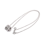 ブルガリネックレス B-zero1 ビーゼロワン K18WG CN851448 BVLGARI B.zero1 ペンダント ジュエリー