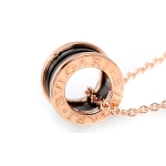 ブルガリネックレス アクセサリー レディース NPG&BK CERAMIC BZ1 CL855762 ビーゼロワン ブラックセラミック/ピンクゴールド