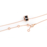 ブルガリネックレス アクセサリー レディース NPG&BK CERAMIC BZ1 CL855762 ビーゼロワン ブラックセラミック/ピンクゴールド