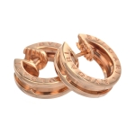 ブルガリピアス  アクセサリー ジュエリー BVLGARI OR855482 ビーゼロワン BZERO1 SMALL EARRINGS 18K ROSE GOLD レディース ピンクゴールド