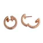 ブルガリピアス  アクセサリー ジュエリー BVLGARI OR855482 ビーゼロワン BZERO1 SMALL EARRINGS 18K ROSE GOLD レディース ピンクゴールド