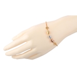 ブルガリ BVLGARI B-ZERO1 スリーエレメント ブレスレット 750WG YG PG K18 ビーゼロワン BR853666 ジュエリー・アクセサリー ブレスレット・バングル