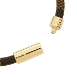 LOUIS VUITTON ブレスレット アクセサリー レディース ルイヴィトン M6139 ブラウン ゴールド