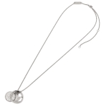 LOUIS VUITTON ネックレス アクセサリー メンズ ルイヴィトン M62485 シルバー