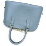プラダ PRADA ハンドバッグ BL0837 ブルー サフィアーノラックス
