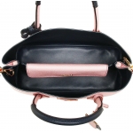 プラダトートバッグ レディース PRADA 1BG775 2A4A F0776 ピンク ネイビー