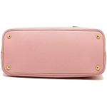 プラダトートバッグ レディース PRADA 1BG775 2A4A F0776 ピンク ネイビー