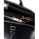 プラダ SAFFIANO LUX ショルダー付 ハンドバッグ BLACK  BN2538 NZV F0002