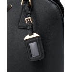 プラダ SAFFIANO LUX ショルダー付 ハンドバッグ BLACK  BN2538 NZV F0002