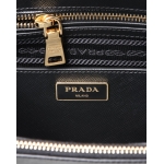 プラダ SAFFIANO LUX ショルダー付 ハンドバッグ BLACK  BN2538 NZV F0002