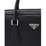 プラダ  PRADA SAFFIANO TRAVEL 2WAY ブリーフケース ビジネスバッグNERO ブラック VA0891 9Z2 002