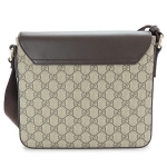 GUCCI ショルダーバッグ 353430 KGDIG 8588 メッセンジャー GGスプリーム キャンバス PVC ベージュ×ダークブラウン