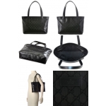 GUCCI(グッチ) バッグ メンズ GGインプリメ トートバッグ ブラック 211138-FU49R-1000