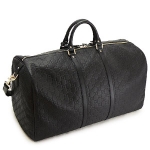 GUCCI グッチ シマ ボストンバッグ 206500 ボストンバッグ シマレザー ブラック ユニセックス 206500 BNX1G 1000