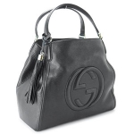 グッチバッグ GUCCI 282309 ソーホー インターロッキング ハンドバッグ レザー レディース 282309 A7M0G 1000