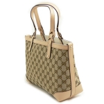 グッチ (Gucci) GGキャンバス ハンドバッグ 269878 ベージュ ベージュ×サンド 269878 F4CMG 9782