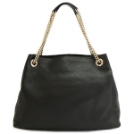 グッチ  （GUCCI） チェーントートバッグ ソーホー レザー ブラック ゴールド金具 レディース 308982 A7M0G 1000