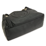 グッチ  （GUCCI） チェーントートバッグ ソーホー レザー ブラック ゴールド金具 レディース 308982 A7M0G 1000