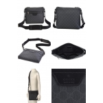 GUCCIショルダーバッグ  グッチ GGスプリーム キャンバス スモールメッセンジャーバッグ メンズ 387514 KHN7R 1078