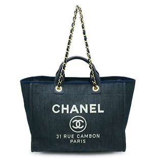シャネル CHANEL チェーン A66941 DENIMトートバッグ ショルダーバッグ