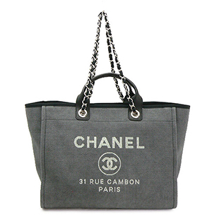 シャネル CHANEL チェーンA66941 GREY トートバッグ  ショルダーバッグ