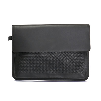 ボッテガヴェネタ BOTTEGA VENETA ドキュメントケースセカンドバッグ イントレチャート 【INTRECCIATO】 ブラック 327229 VAHG2 1000 メンズ