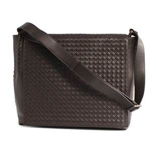 ボッテガヴェネタ BOTTEGA VENETA バッグ メンズ イントレチャート ショルダーバッグ ダークブラウン221065-V4651-2040 