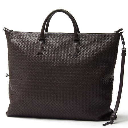ボッテガヴェネタBOTTEGA VENETA レザートートバッグ（２ＷＡＹ仕様）ブラウン193785 v0016 2072 メンズ&レディース