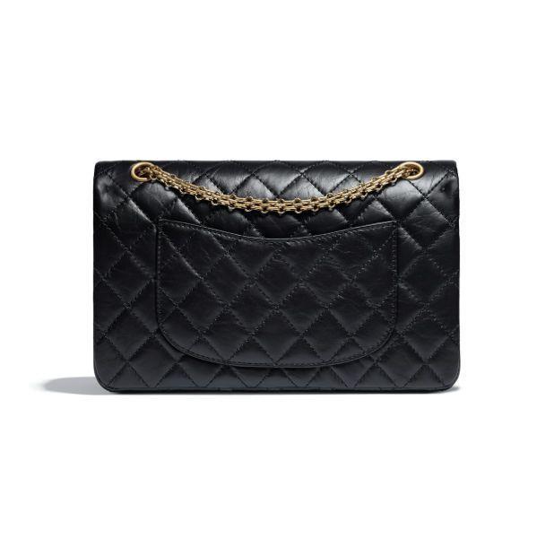 シャネル CHANEL/2.55 ラージ ハンドバッグ ブラック A37587 Y04634 C3906