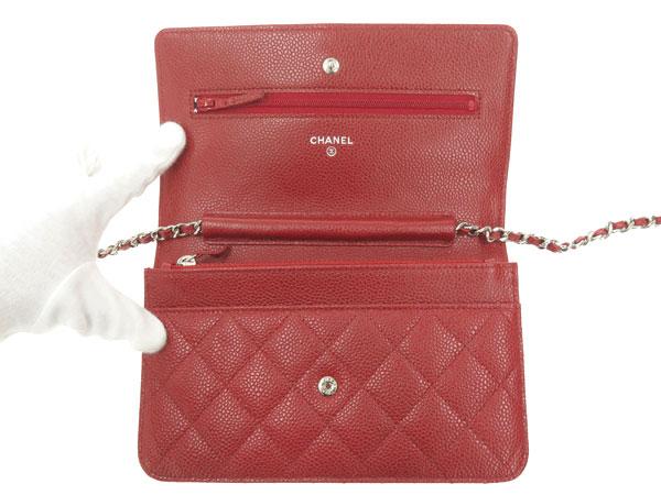 シャネル チェーンウォレット マトラッセ ココマーク 長財布 A33814 CHANEL 財布