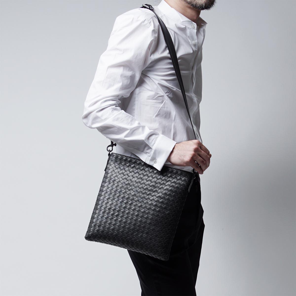 ボッテガヴェネタ BOTTEGA VENETA ショルダーバッグ VN アルドアーズ グレー系 276357 v465c 2186 メンズ