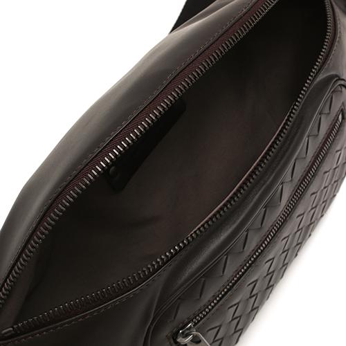 ボッテガヴェネタ BOTTEGA VENETA ウエストバッグ イントレチャート 【INTRECCIATO】 モロブラウン 222310 VQ121 1375 メンズ