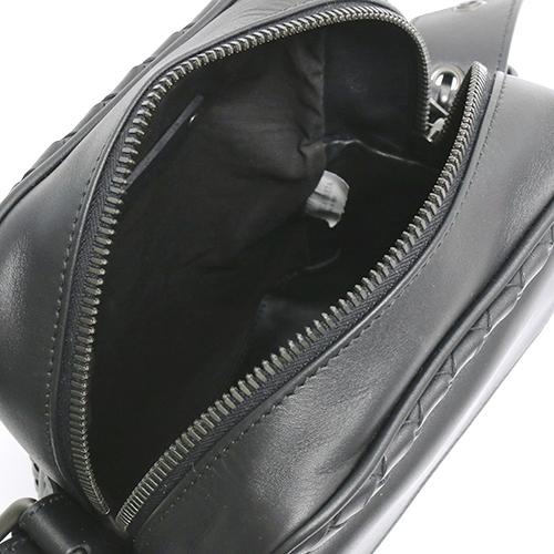 ボッテガヴェネタ BOTTEGA VENETA ショルダーバッグ イントレチャート ブラック 163313 V4651 1000 メンズ レディース
