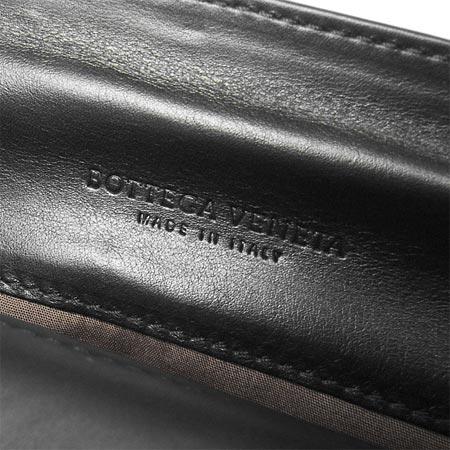 ボッテガヴェネタ イントレチャートのレザーブリーフケース ブラックメンズ 170238 v131 1000 wk