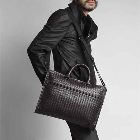 ボッテガヴェネタ ブリーフケース(2WAY仕様)LEATHER MORO 248395 vq131 1301メンズ