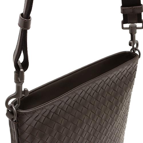 ボッテガヴェネタ BOTTEGA VENETA ショルダーバッグ イントレチャート 【INTRECCIATO】 ダークブラウン 276357 V465C 2078 メンズ