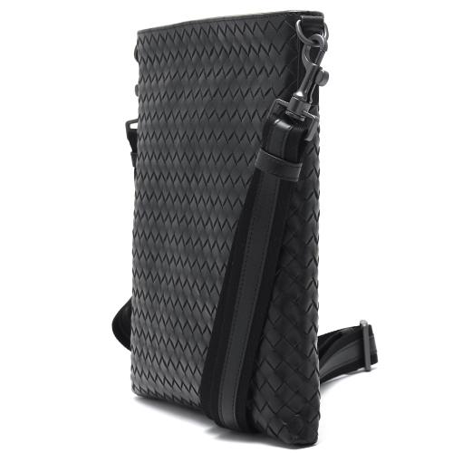 ボッテガヴェネタバッグ BOTTEGA VENETA ショルダーバッグ イントレチャート 【INTRECCIATO】 ブラック 276357 V465C 1000 メンズ