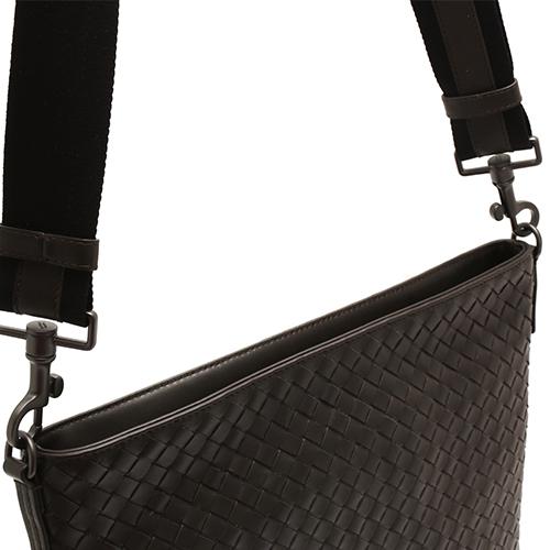 ボッテガヴェネタ BOTTEGA VENETA ショルダーバッグ イントレチャート 【INTRECCIATO】 ダークブラウン 276356 V465C 2078 メンズ